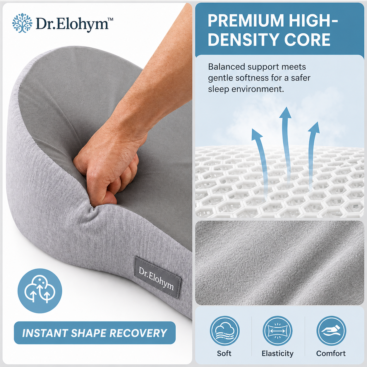 Dr.Elohym™️ - Baby Feeding Pillow & Nursing Support
