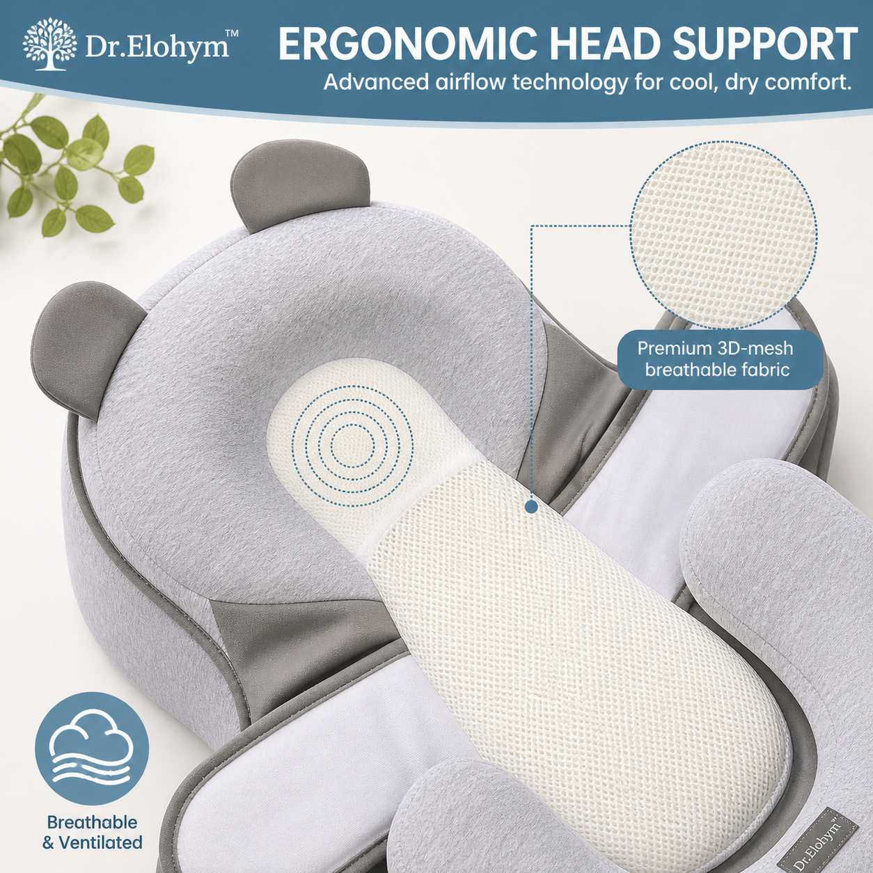 Dr.Elohym™️ - Baby Feeding Pillow & Nursing Support